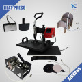 New Arrival T-shirt, Mug, Cap Combo multifonction 8 en 1 Heat Press Machine